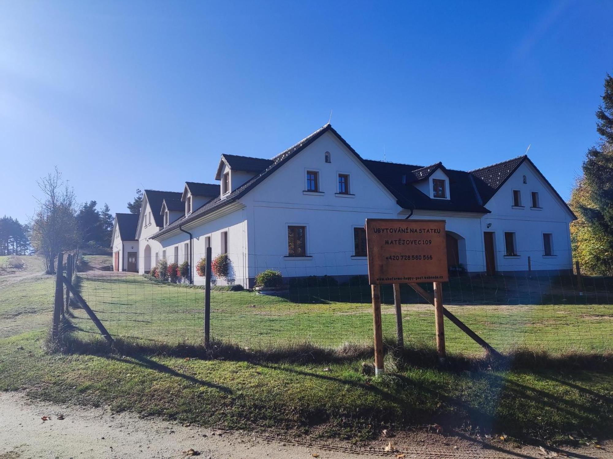 Matejovec 109 & Ubytovani Na Statku Český Rudolec Zewnętrze zdjęcie